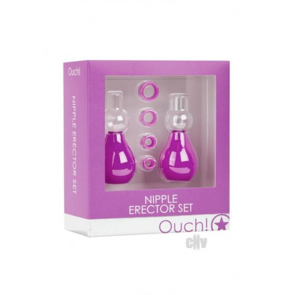 Ouch Nipple Erector Set in Purple