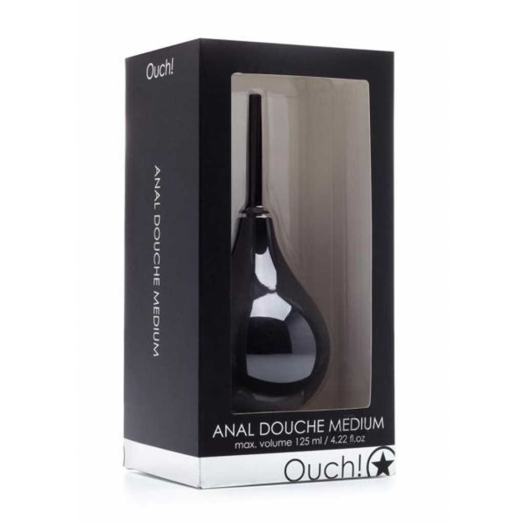 Ouch Anal Douche - Medium - Black