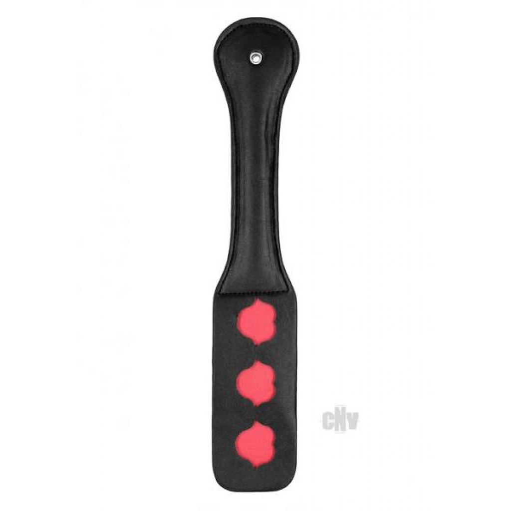 Ouch Paddle Lips - Black/Red