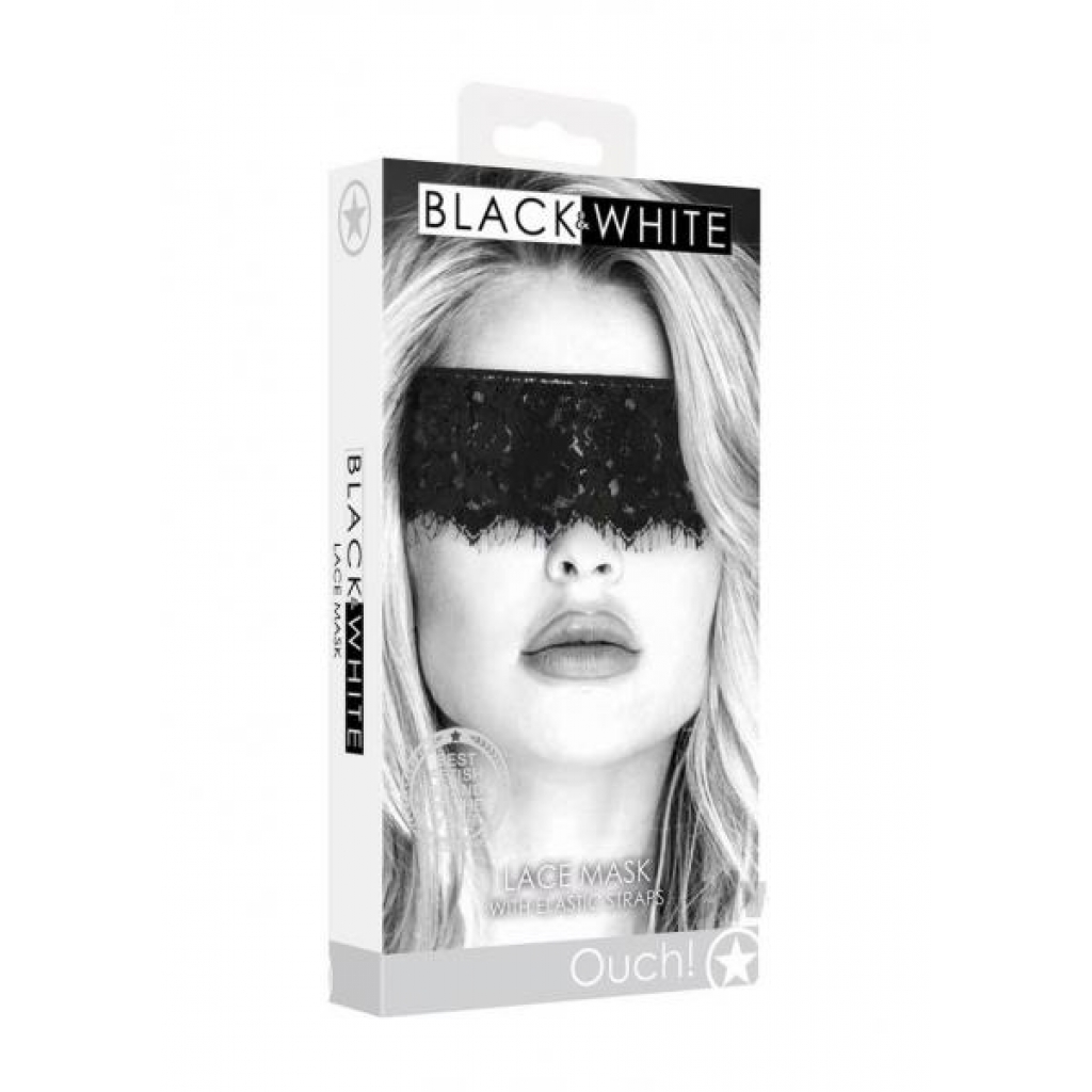 Ouch Lace Eye Mask - Black