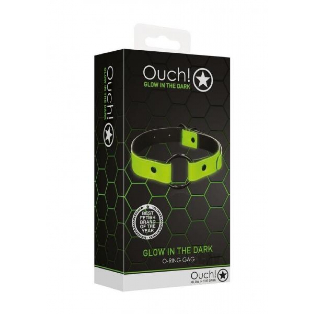 Ouch Glow in the Dark O Ring Gag