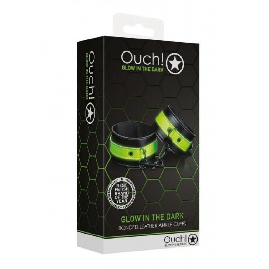 Ouch! Glow In The Dark Ankle Cuffs