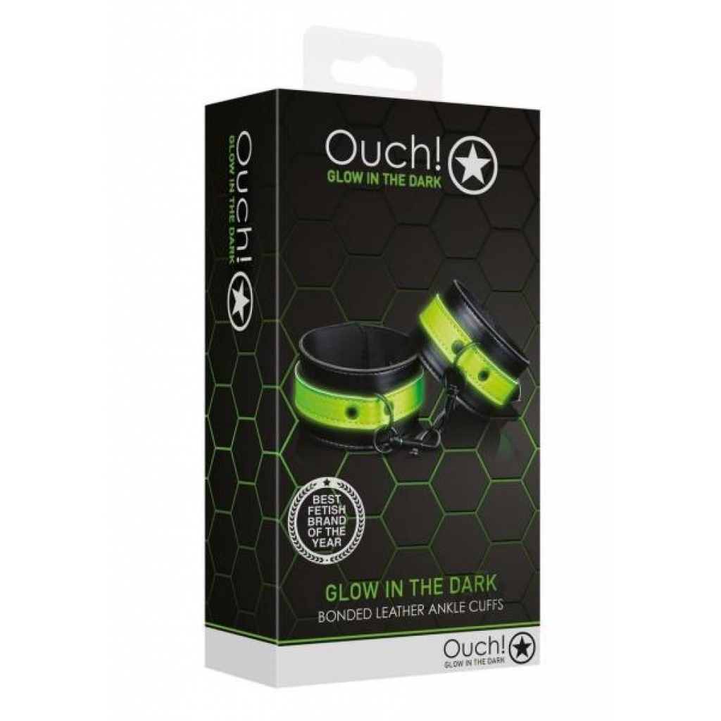 Ouch! Glow in the Dark Handcuffs - Exciting Bondage Play