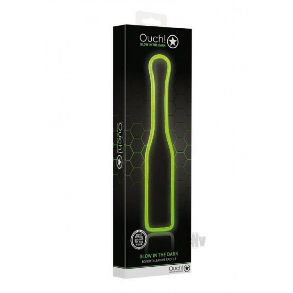 Ouch Glow in the Dark Paddle - Black