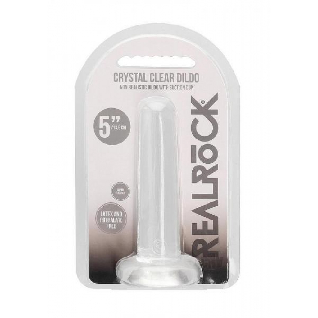 Crystal Clear Non-Real Dildo - 5.3 Inches