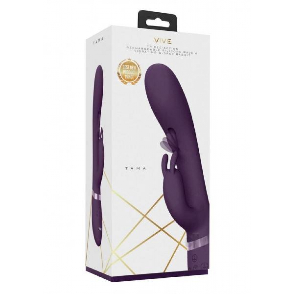 Vive Tama Wave Rabbit Vibrator - Purple