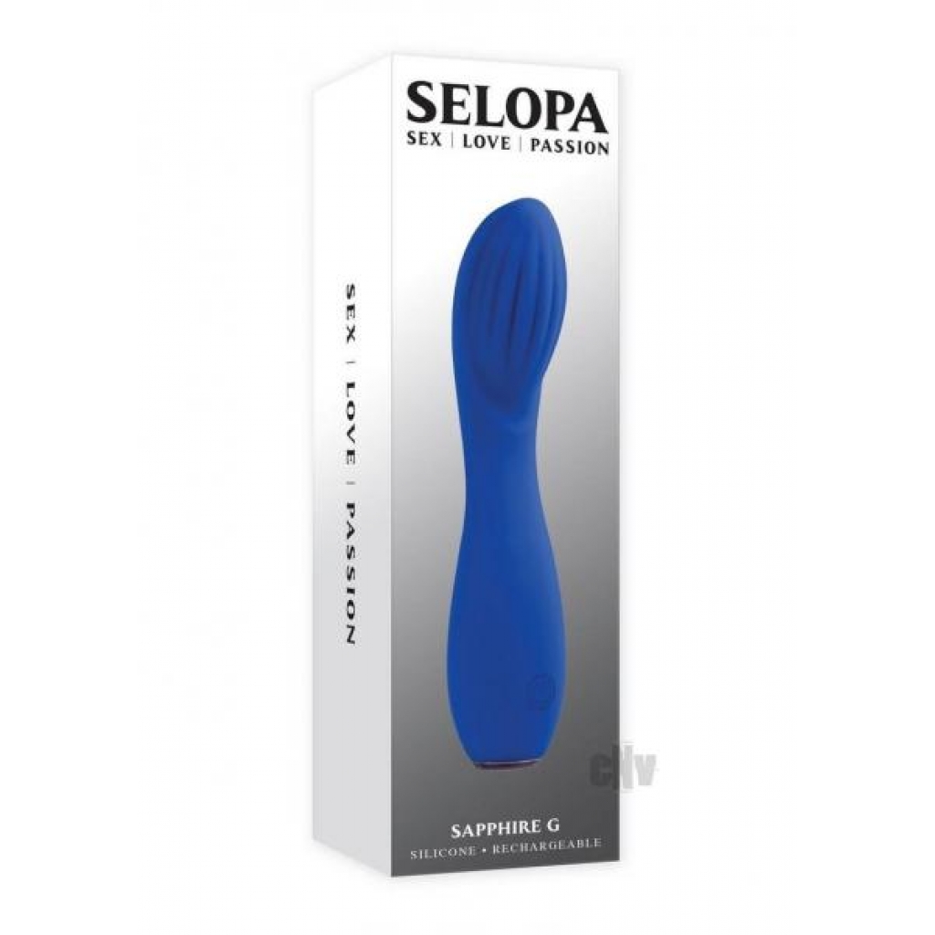 Selopa Sapphire G Blue G-spot Vibrator