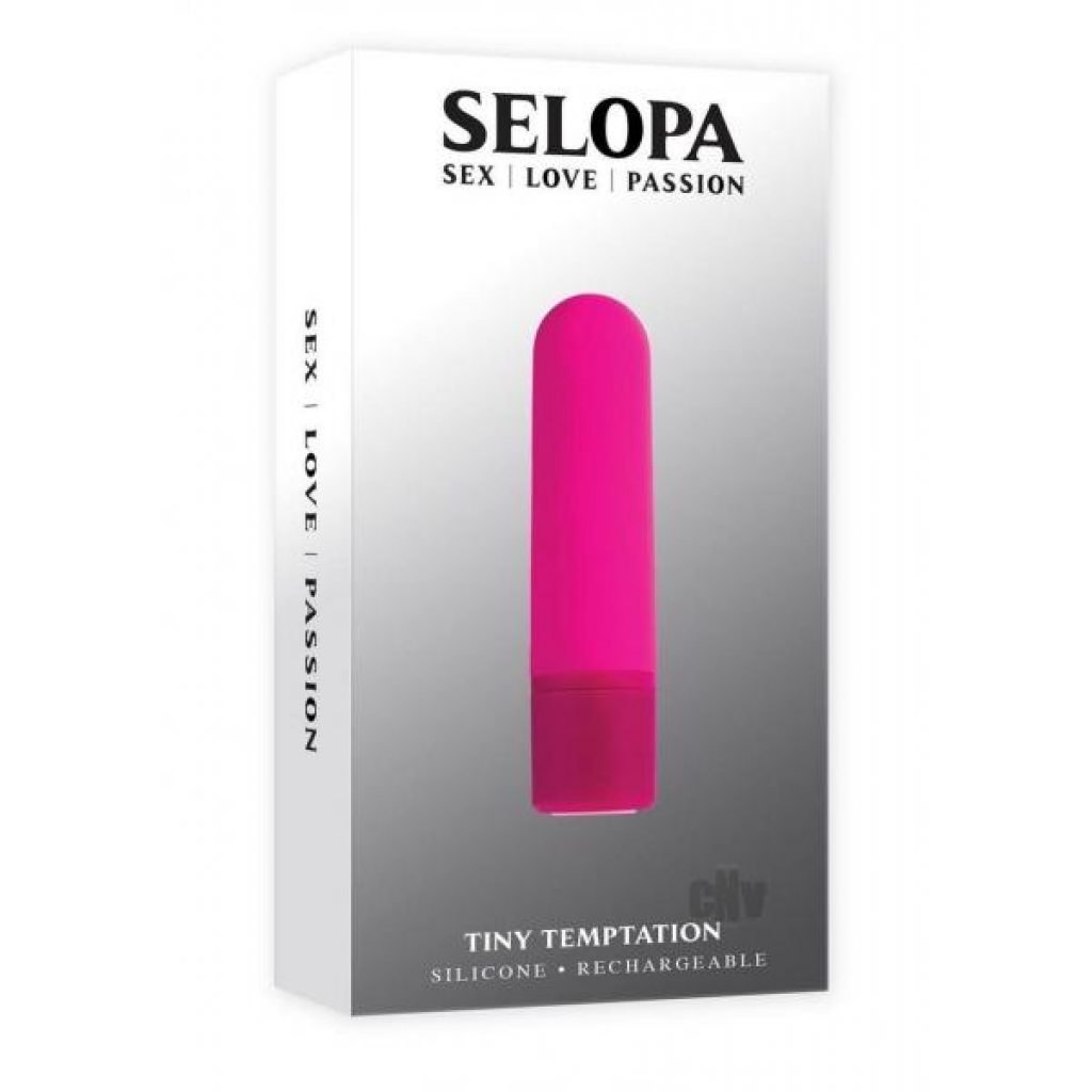 Selopa Tiny Temptation Vibrating Bullet - Pink