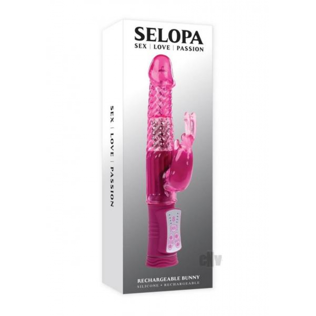 Selopa Rechargeable Pink Bunny Vibrator