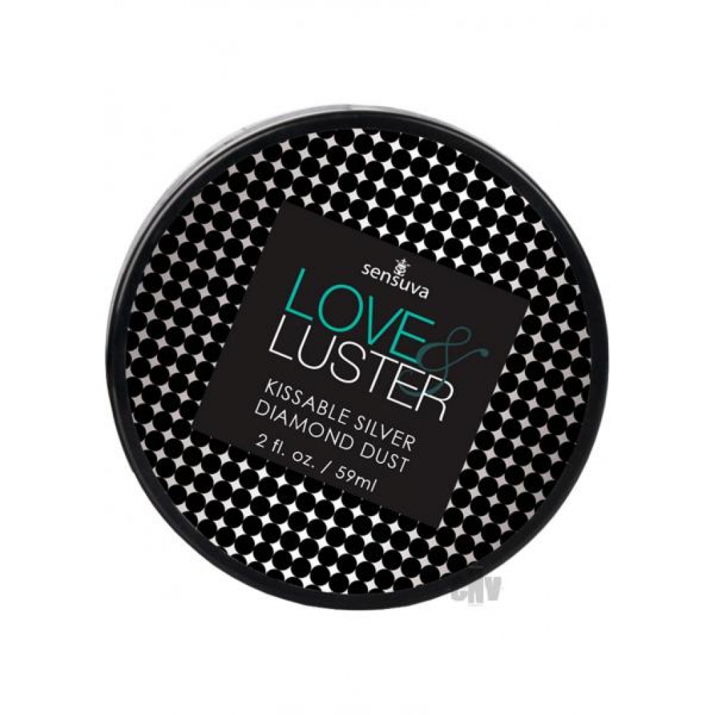 Love & Luster Kissable Diamond Dust - 2oz Jar Silver