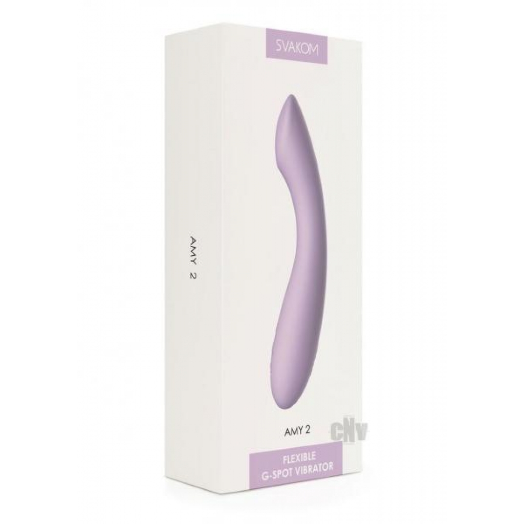 Svakom Amy 2 - Lavender Purple Vibrator