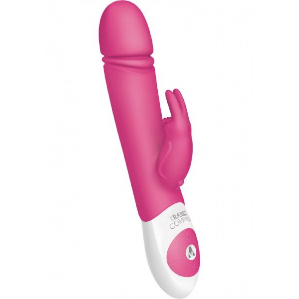 The Thrusting Rabbit Vibrator Hot Pink