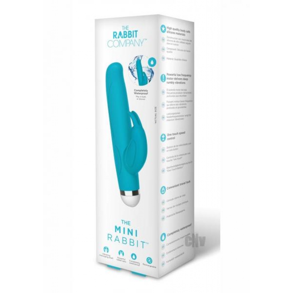 Teal Mini Rabbit: Compact and Powerful Vibrator