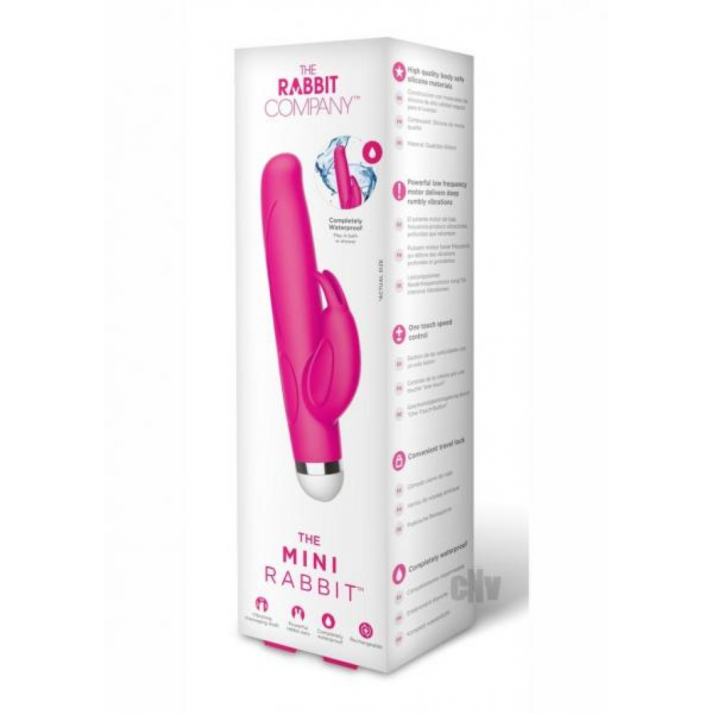 Trc Mini Rabbit Vibrator - Hot Pink