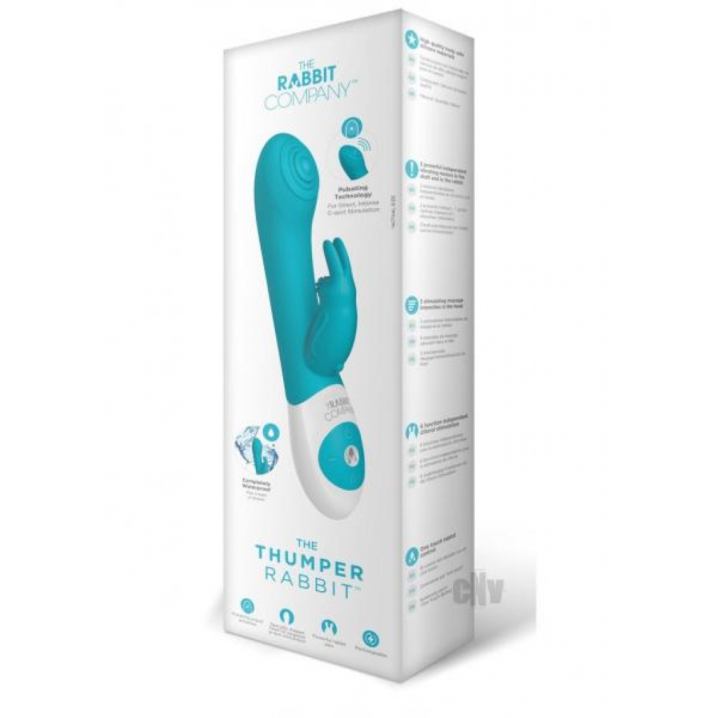 Thumper Rabbit Vibrator - Blue Teal