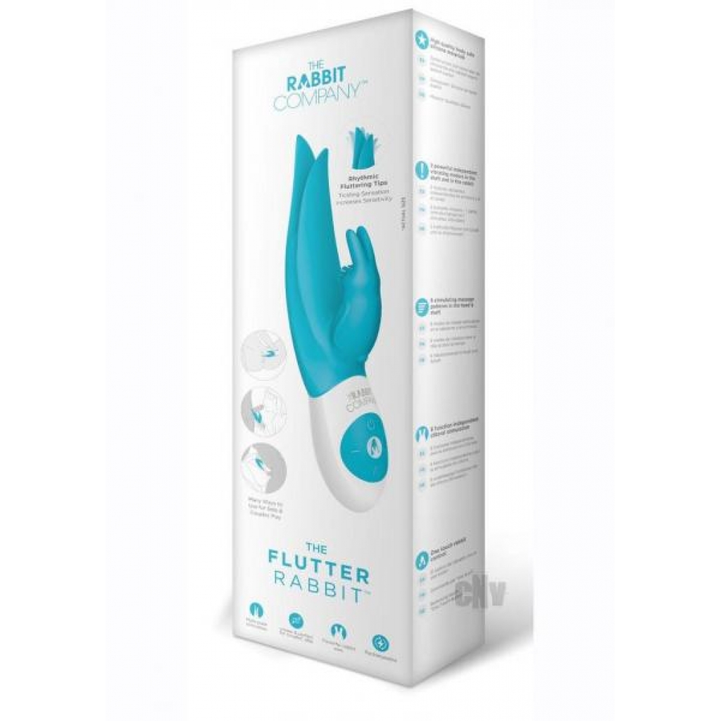 The Flutter Rabbit Vibrator - Blue