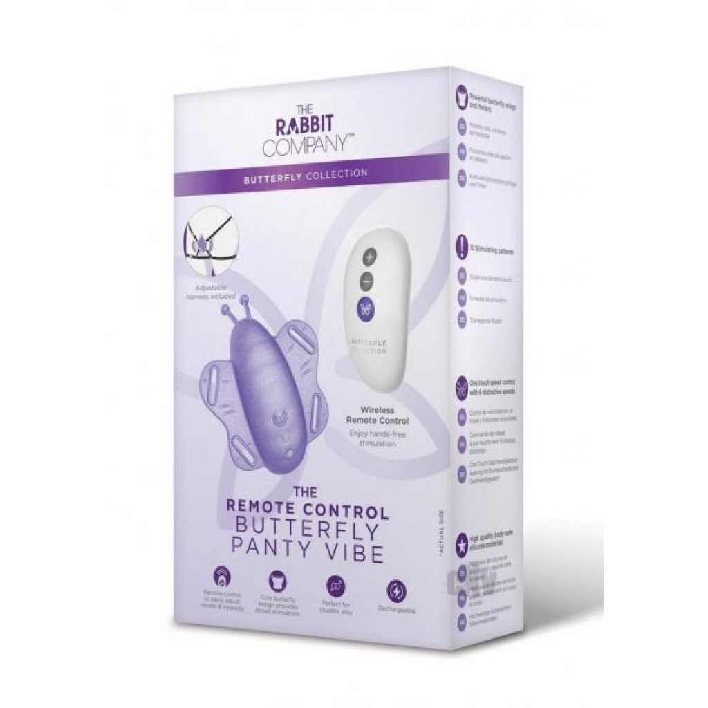 Remote Control Butterfly Panty Vibe Purple