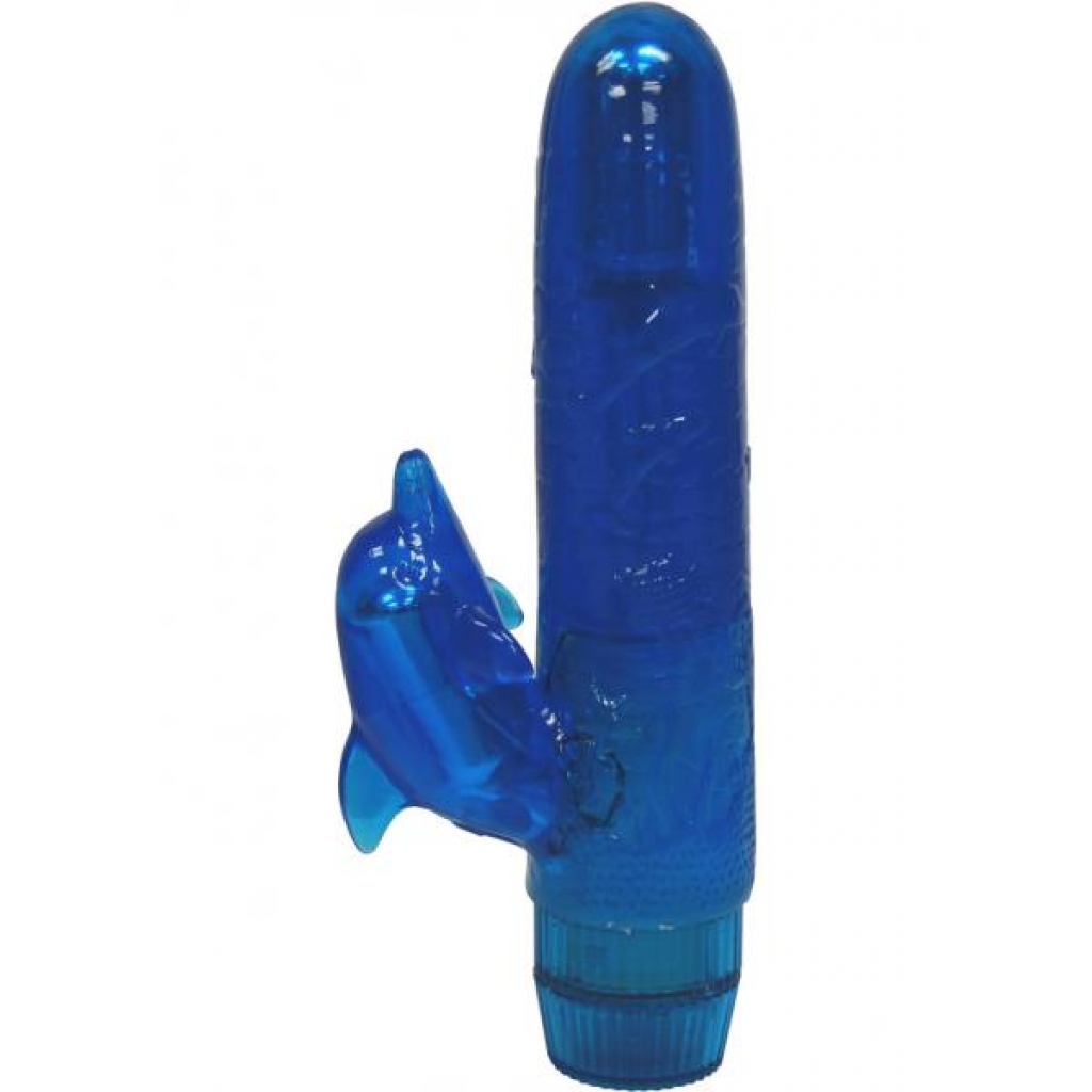 ALAHOA LEI 6 Inch Vibrator Blue Waterproof