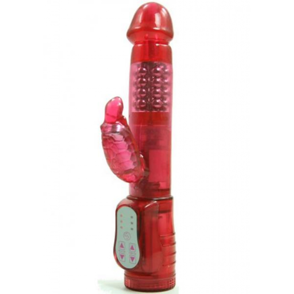 Lil Darlins Waterproof Turtle Vibrator - Red