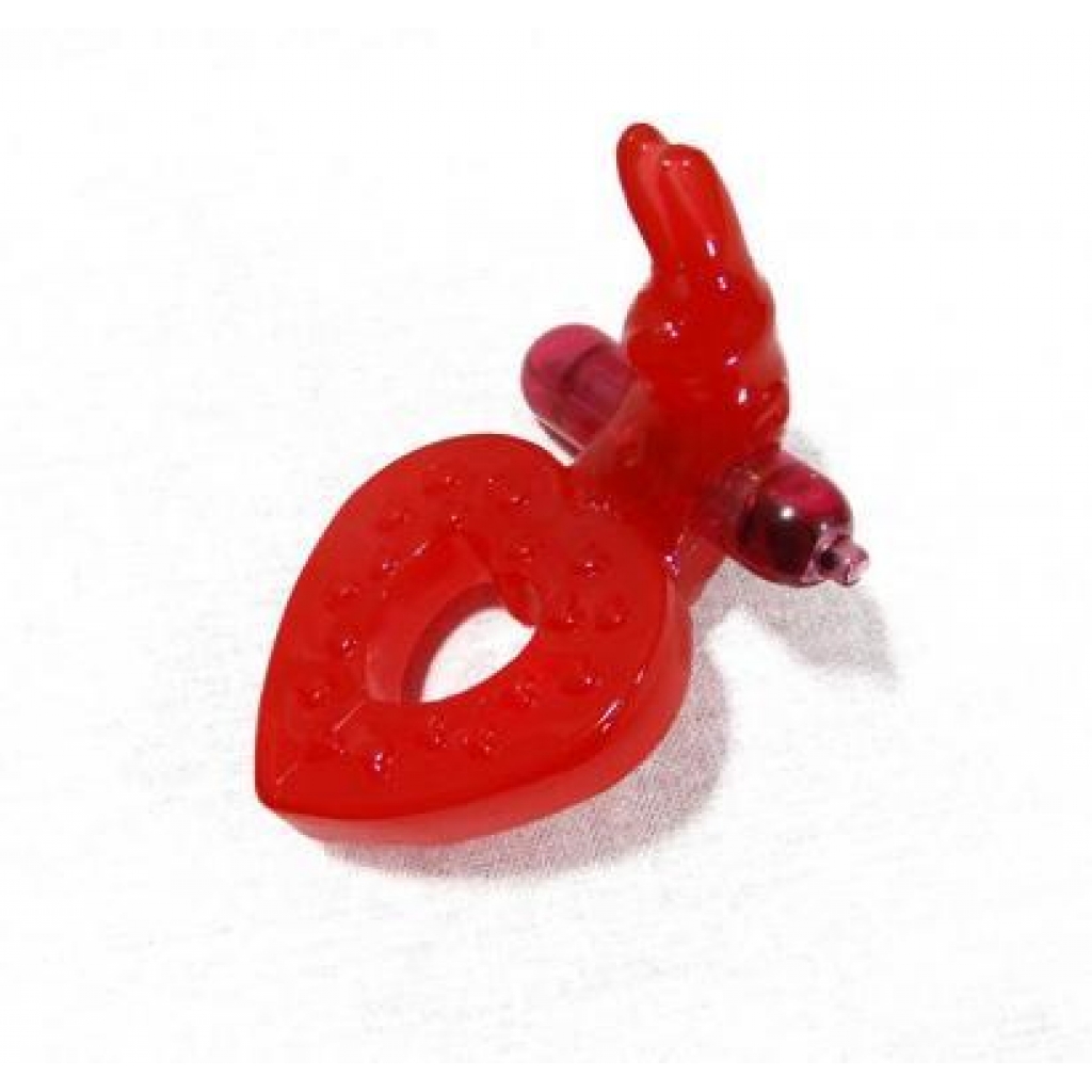 Ring of Xtasy Rabbit Series - Red Silicone