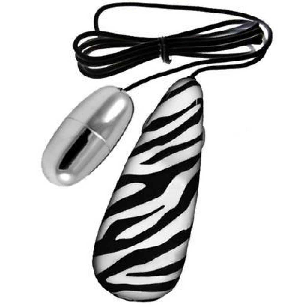 Primal Instinct Zebra Bullet Vibrator