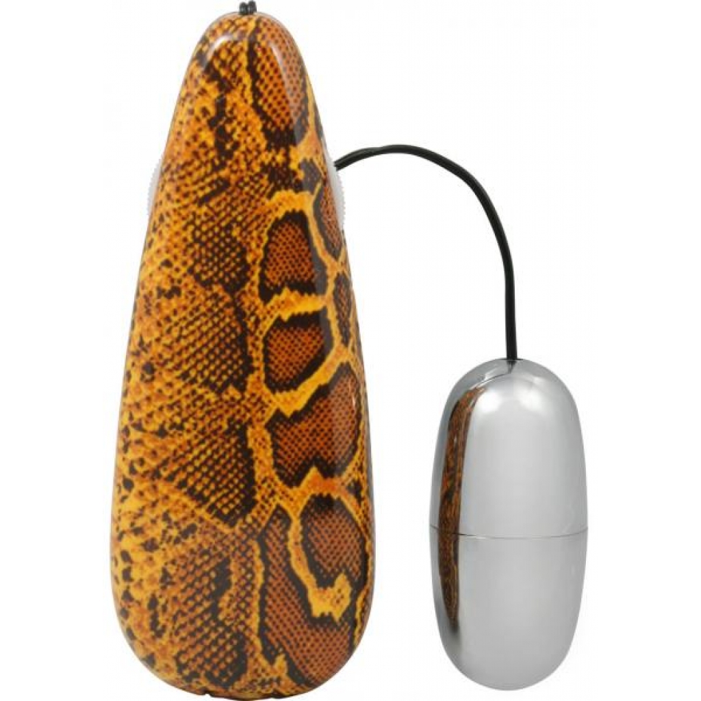 Primal Instincts Vibrating Egg - Snake Print