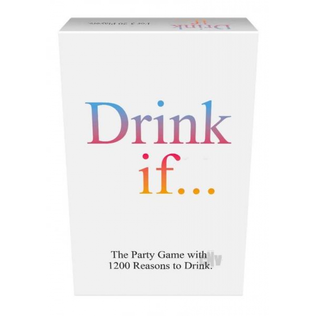 Drink If... Fun Drinking Game