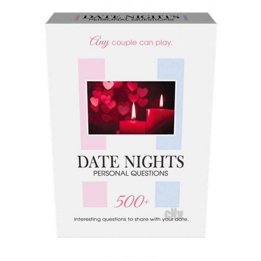 Date Nights Questions Dice Game