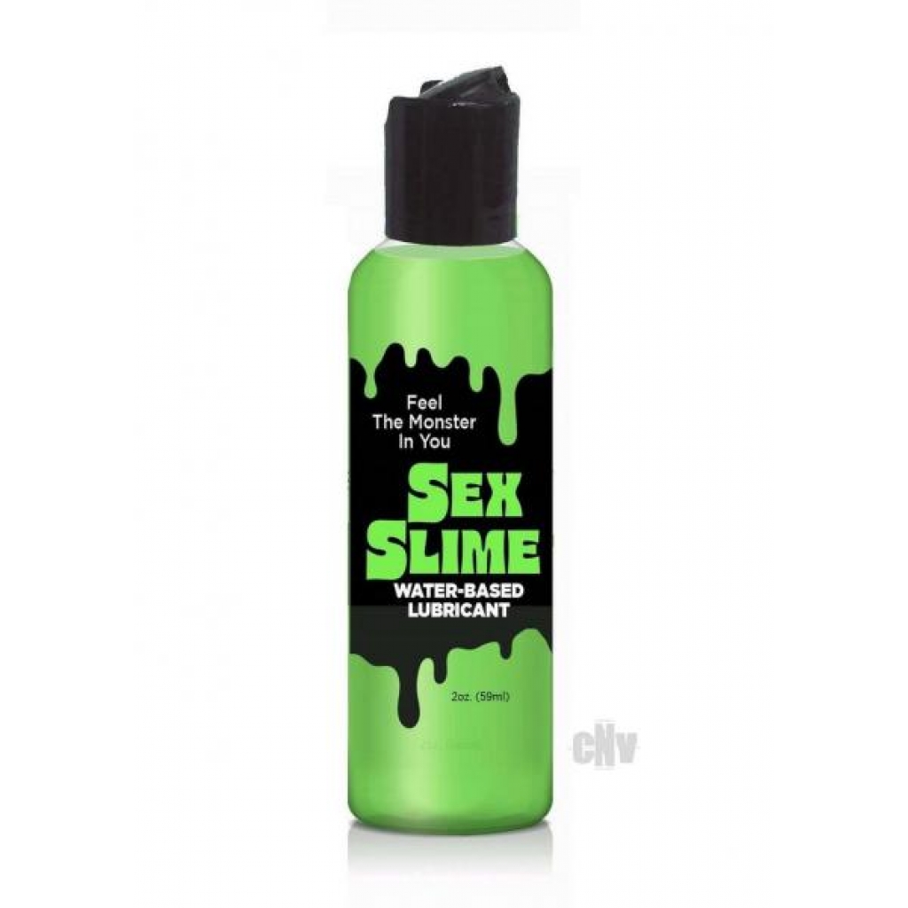 Sex Slime 2oz Green Water-Based Lubricant