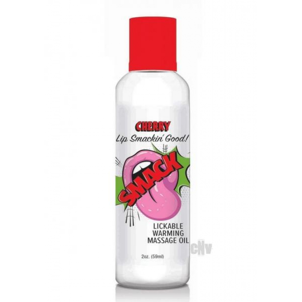 Smack Massage Oil - Cherry - 2oz