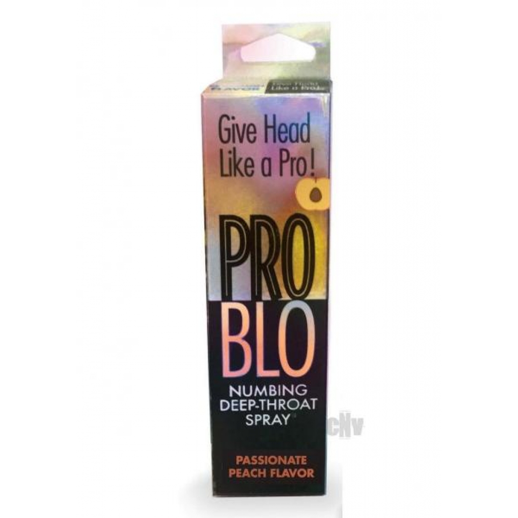 Pro Blo Numbing Spray - Peach