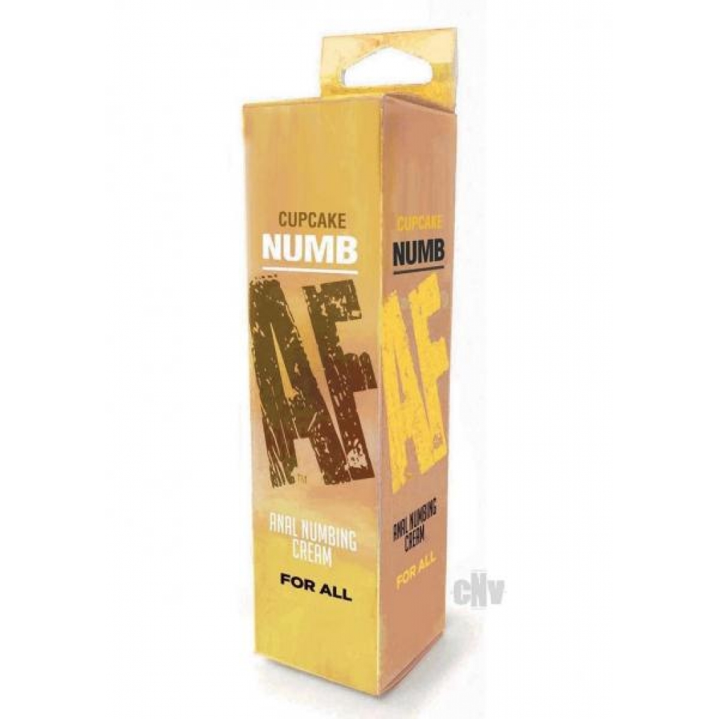 Numb Af Anal Cream - Cupcake Flavor