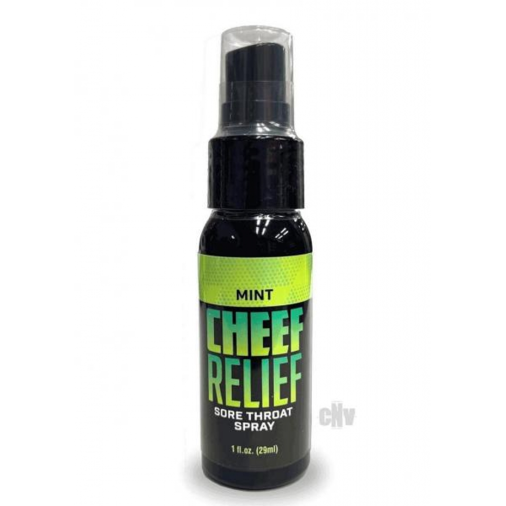 Cheef Relief Throat Spray - Mint, 1oz