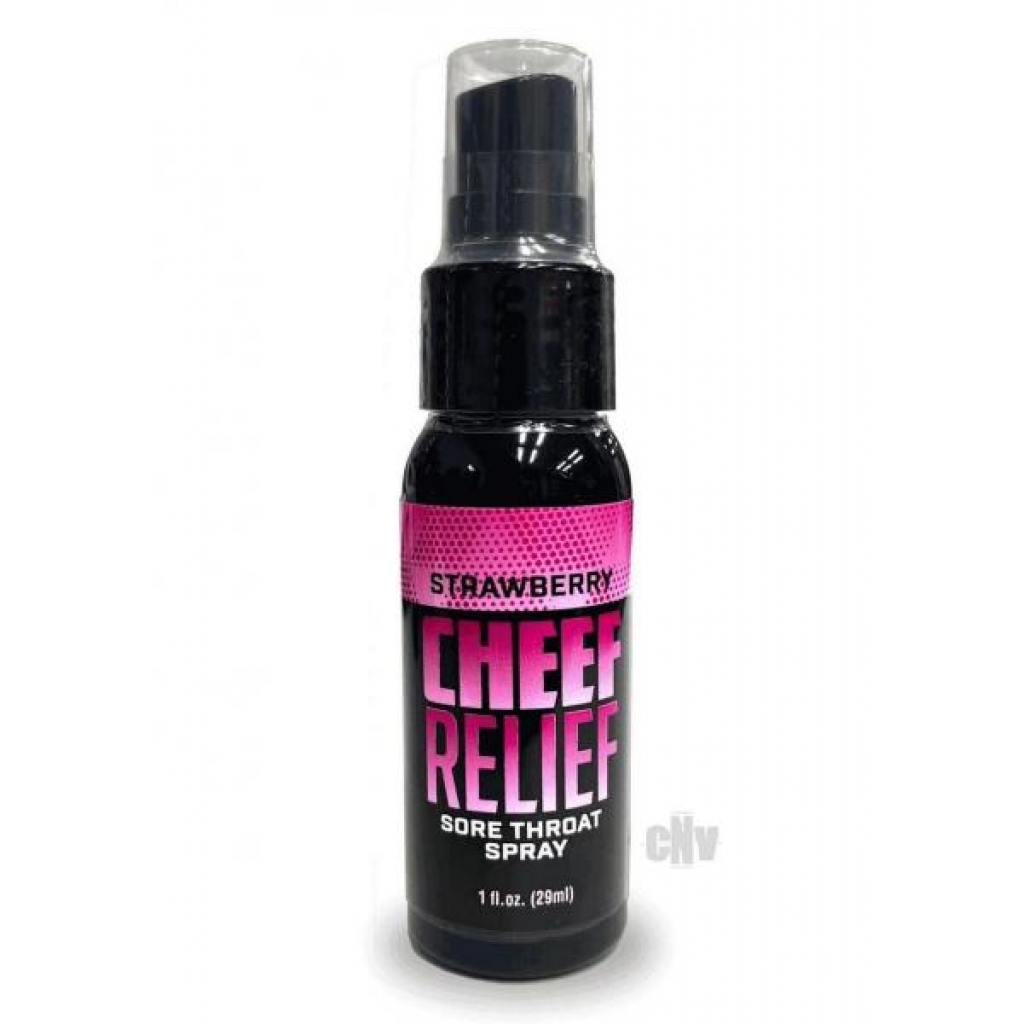 Cheef Relief Strawberry Throat Spray - 1oz