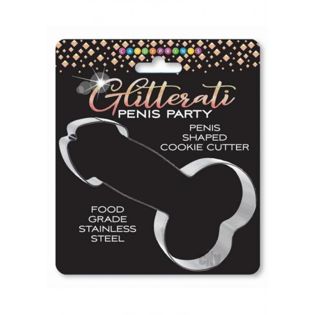 Glitterati Penis Cookie Cutter - 4 Inches