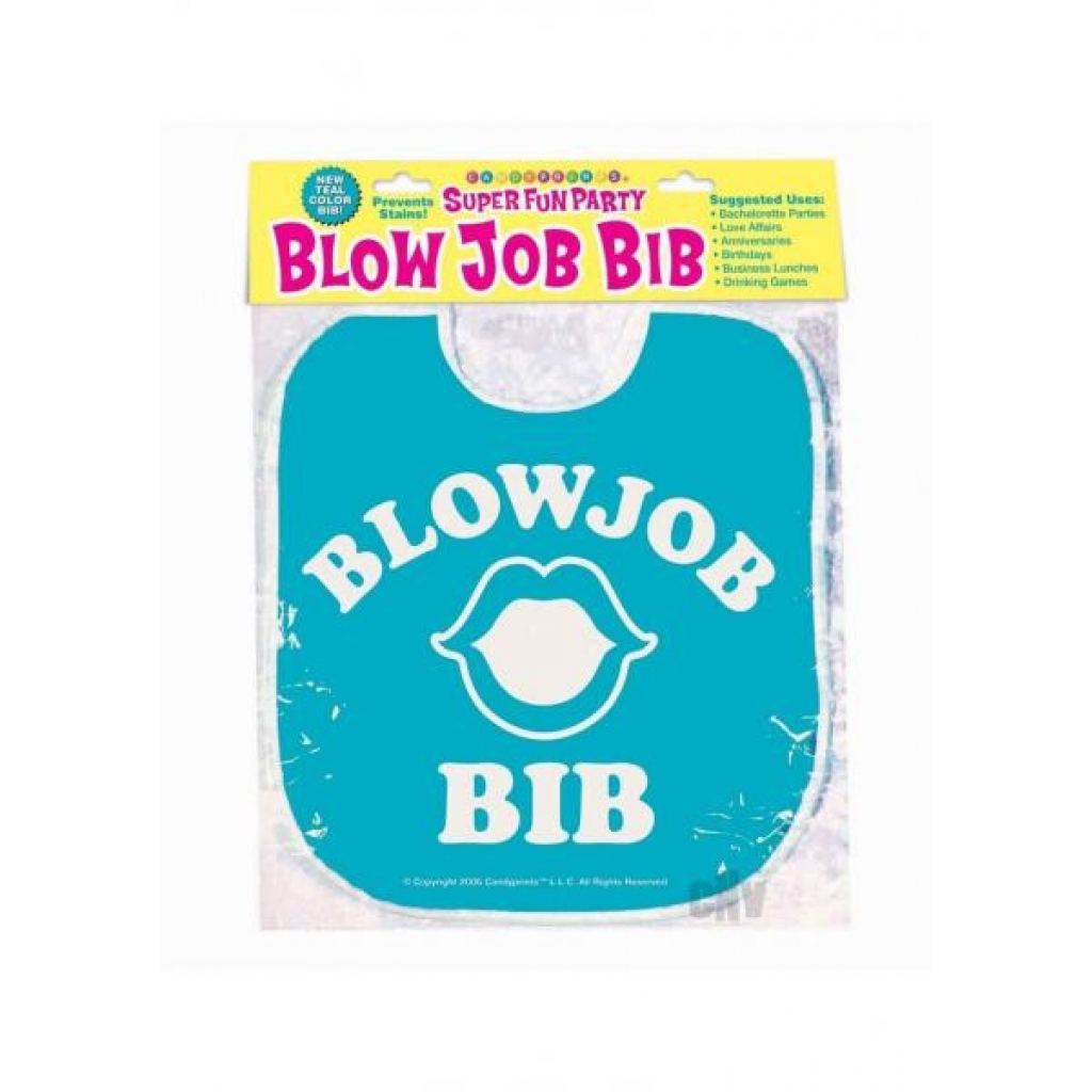 Blow Job Bib - Teal