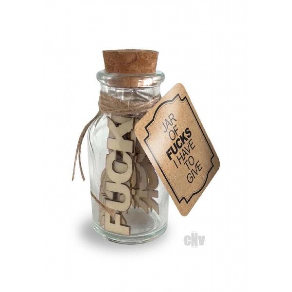 Hilarious Stress Relief Jar of F*cks