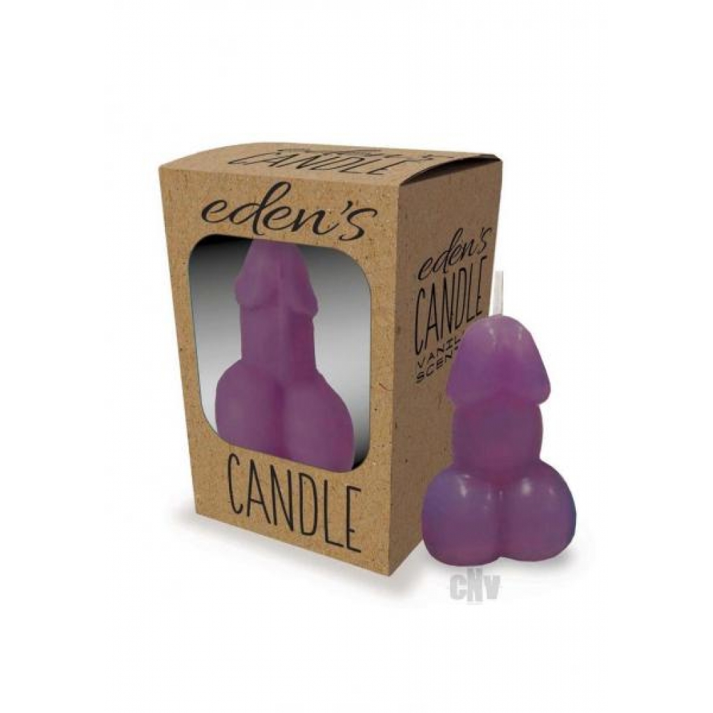 Eden's Candle - Penis Shape - Eggplant