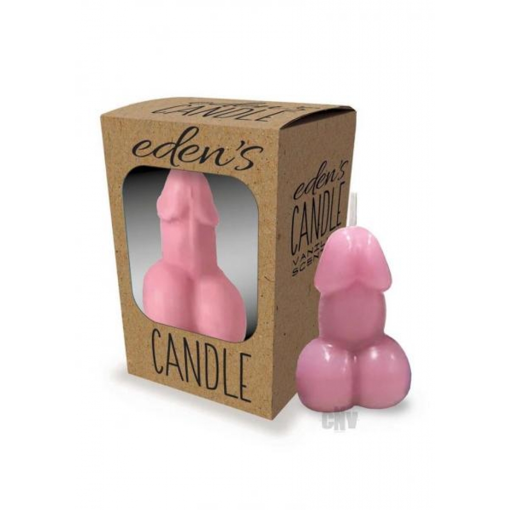 Eden's Candle Penis Rose - Vanilla Scented