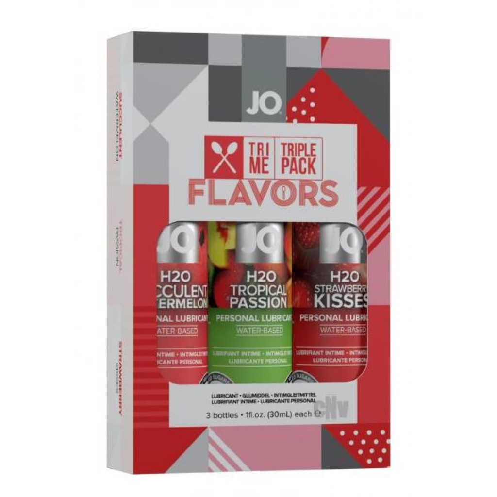 Jo Tri Me Triple Pack Flavors - Lubrications