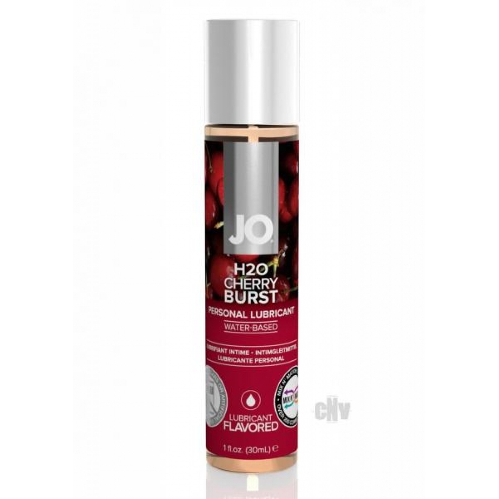 JO H2O Flavor Lube Cherry 1oz Clear