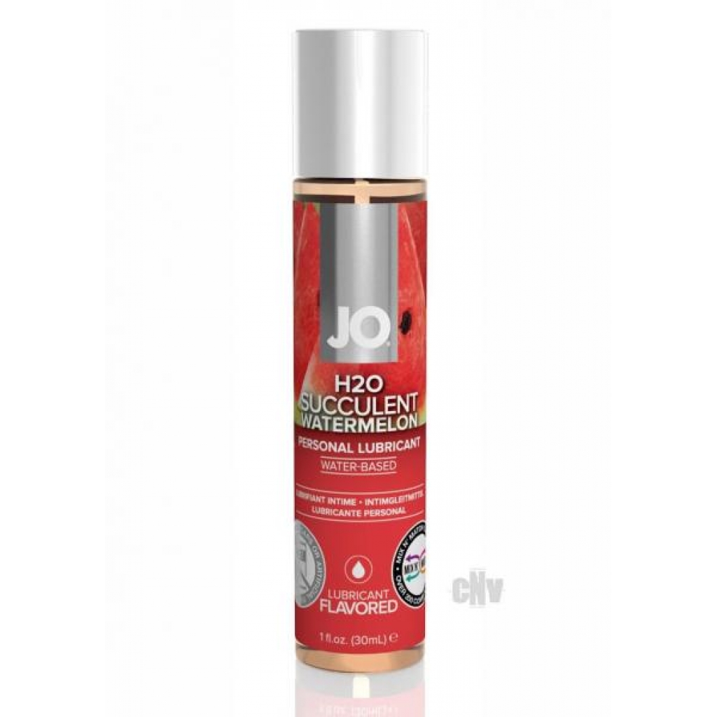 JO H2O Flavor Lube - Watermelon - 1oz Clear