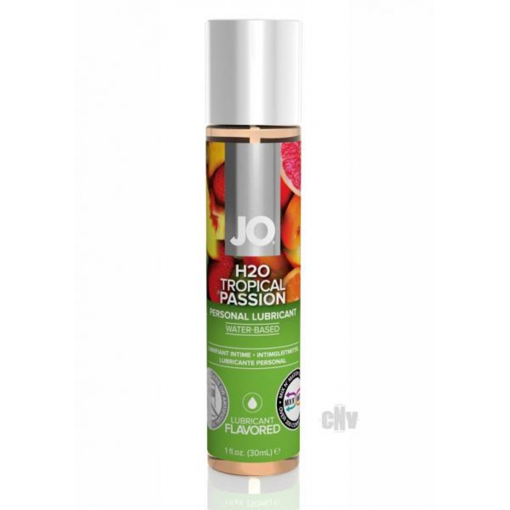 Jo H2O Flavor Lube Tropical Collection - Passion Fruit 1oz