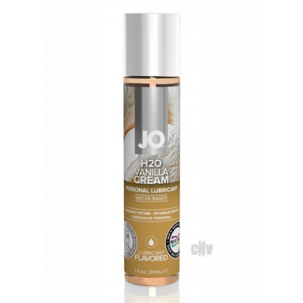 System JO H2O Flavored Lubricant - Vanilla 1oz