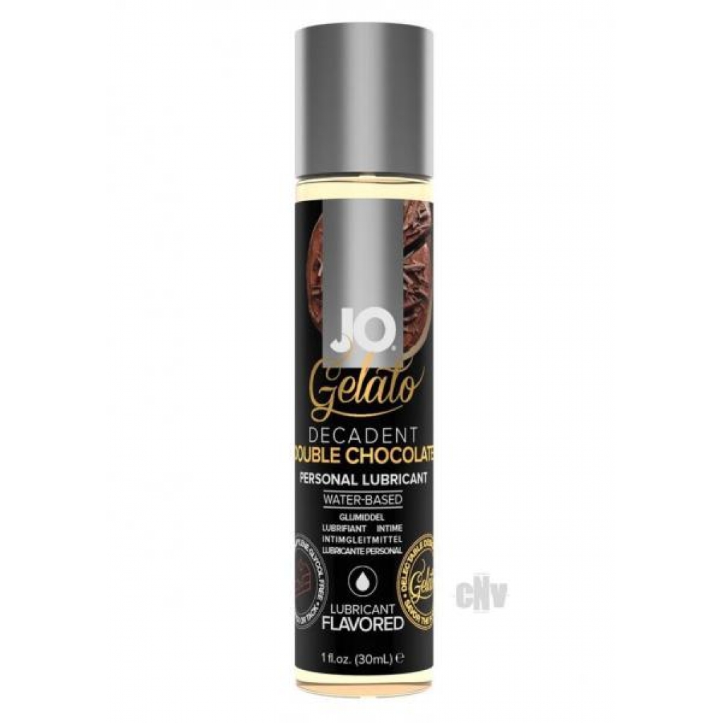 Jo Gelato Lube - Decadent Double Chocolate Flavor 1oz