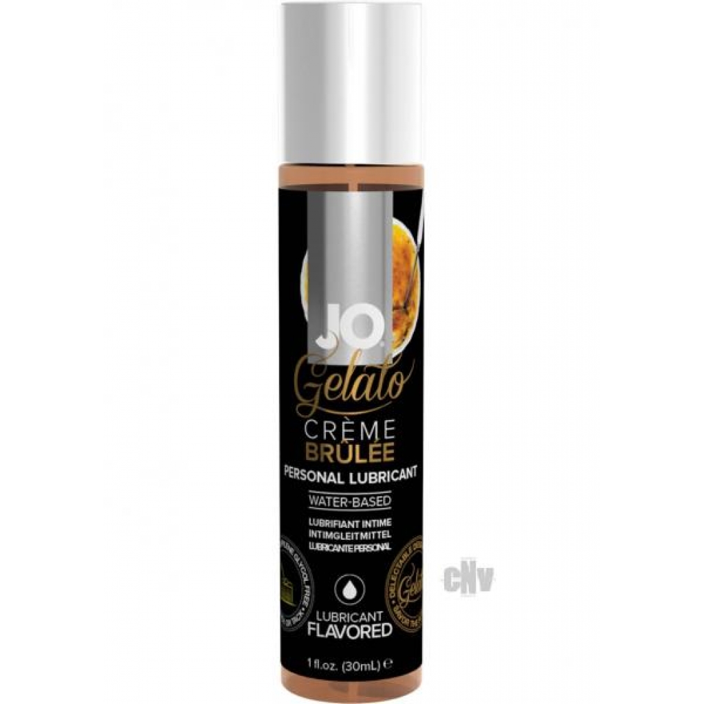 JO Gelato Flavored Lubricant - Crème Brûlée 1oz