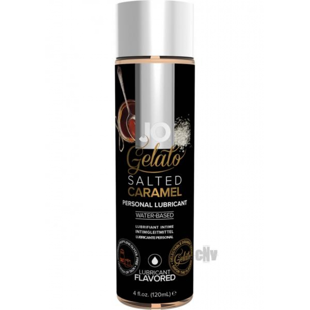 JO Gelato Flavored Lubricant - Salted Caramel 4oz