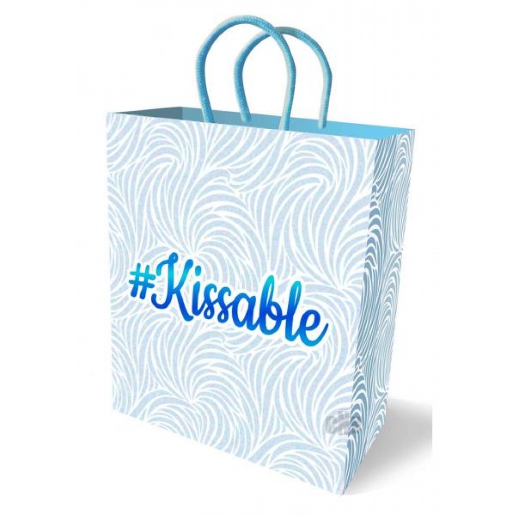 #Kissable Gift Bag in Blue