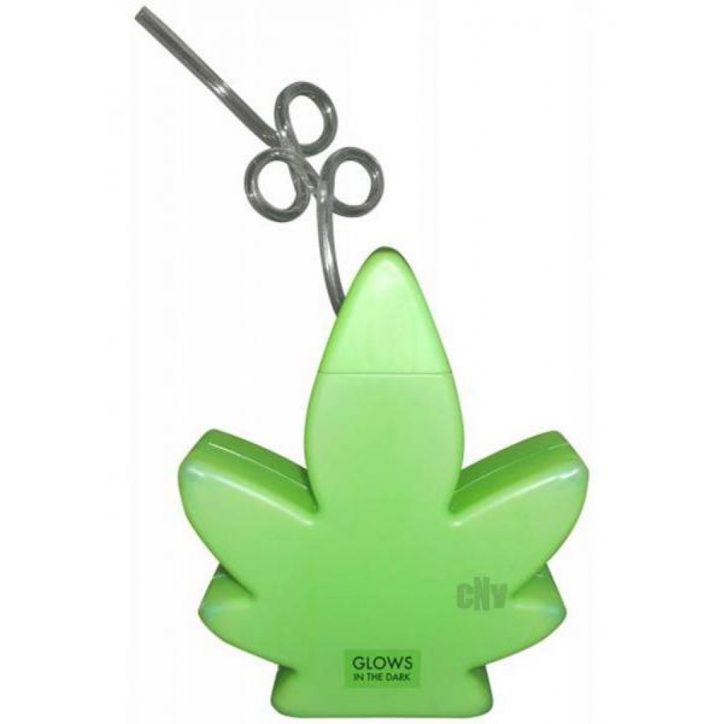 Glowing Pot Leaf Party Sipper - 24 oz