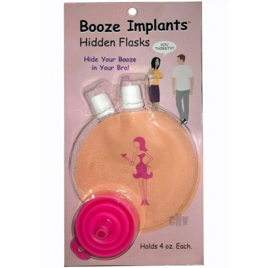 Booze Implants: Discreet Flask - Set of 2